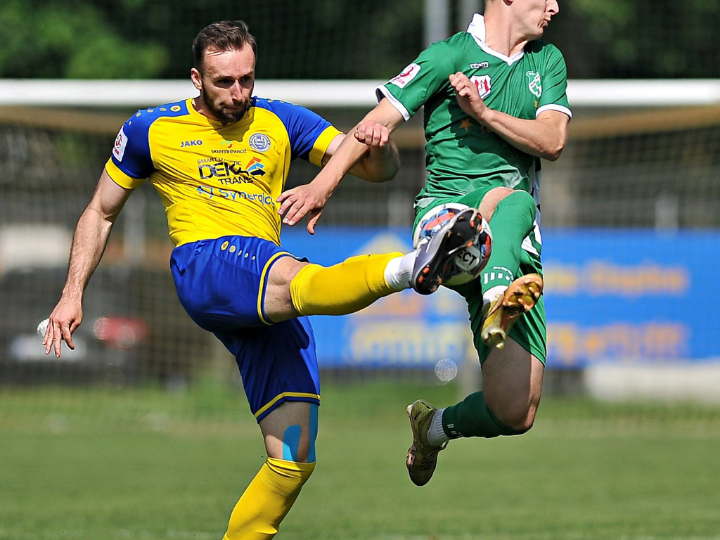 Dublet Mateusza w wygranym spotkaniu. Zaczął Tworek