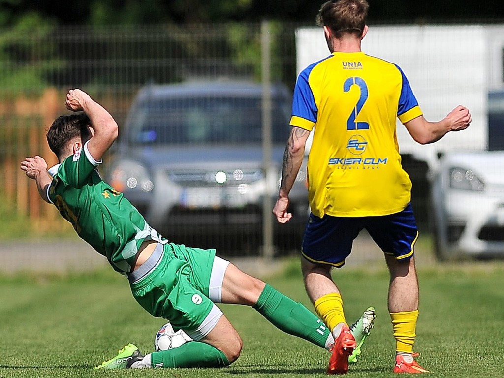 Dublet Mateusza w wygranym spotkaniu. Zaczął Tworek