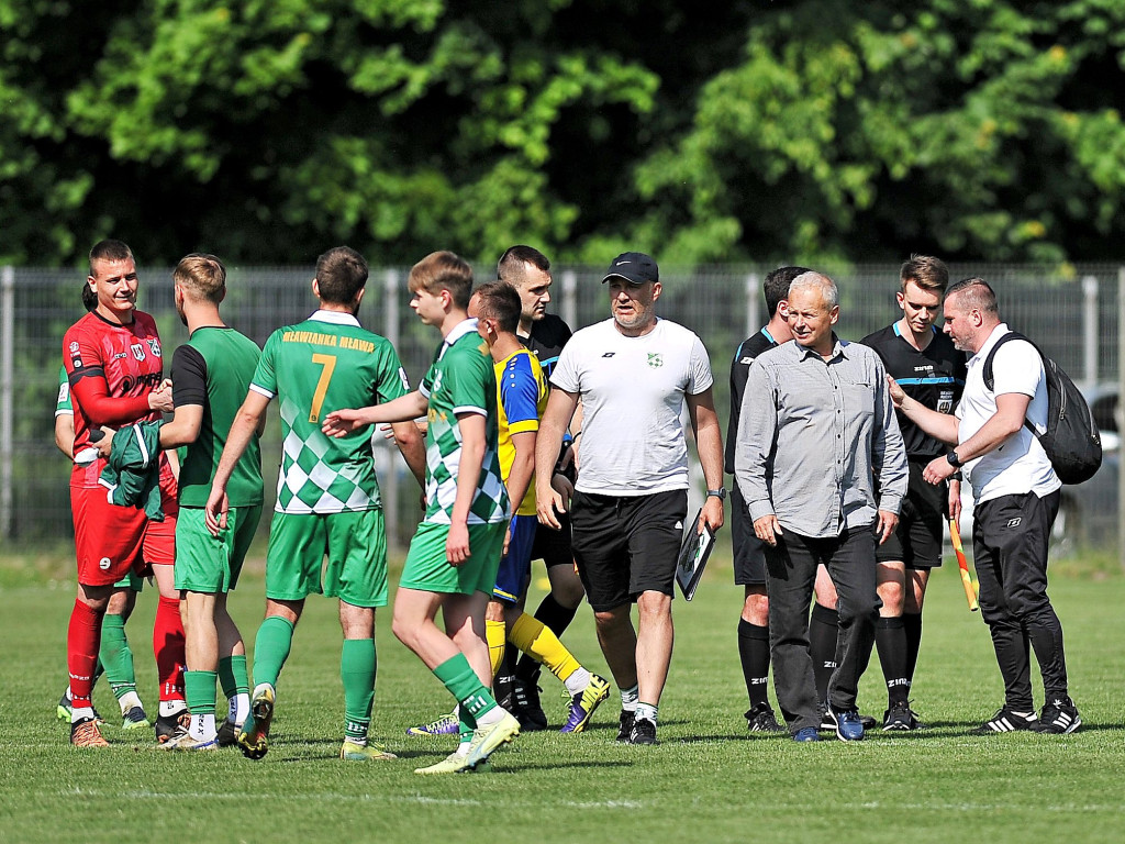 Dublet Mateusza w wygranym spotkaniu. Zaczął Tworek