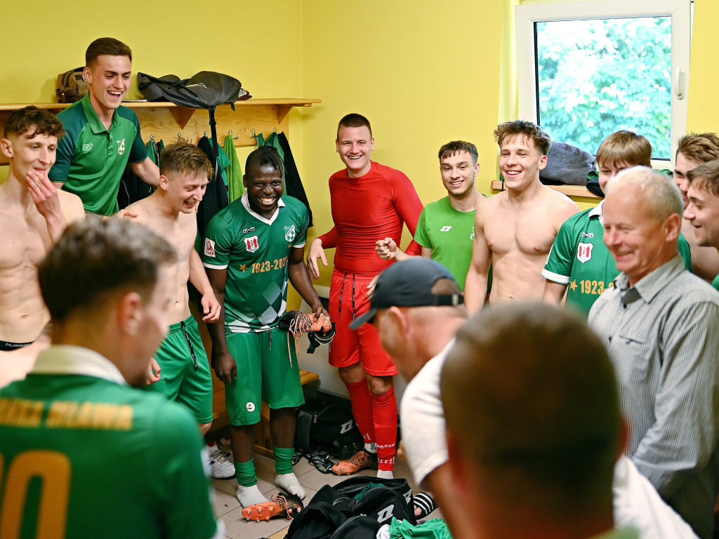 Dublet Mateusza w wygranym spotkaniu. Zaczął Tworek