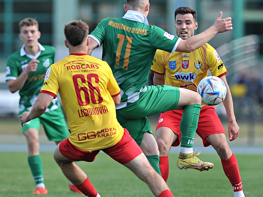 Skuteczny rewanż Legionovii. Dwudziestka Mateusza
