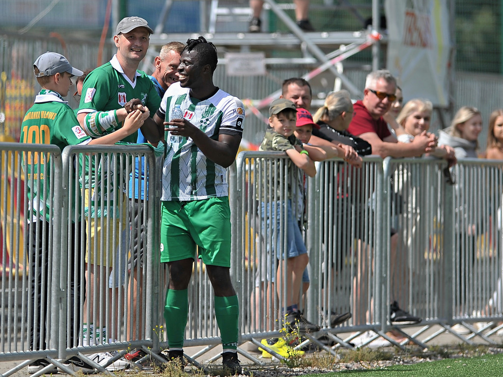 Cudna przewrotka Odillona. Kapitalna pogoń Mławianki