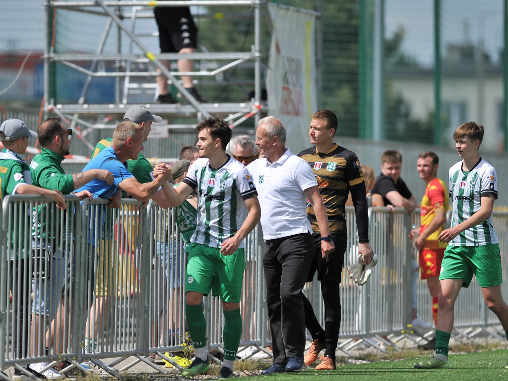 Cudna przewrotka Odillona. Kapitalna pogoń Mławianki