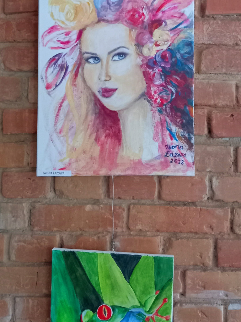 Wernisaż wystawy prac uczestników zajęć z Joanną Rodowicz