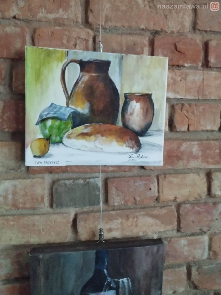 Wernisaż wystawy prac uczestników zajęć z Joanną Rodowicz