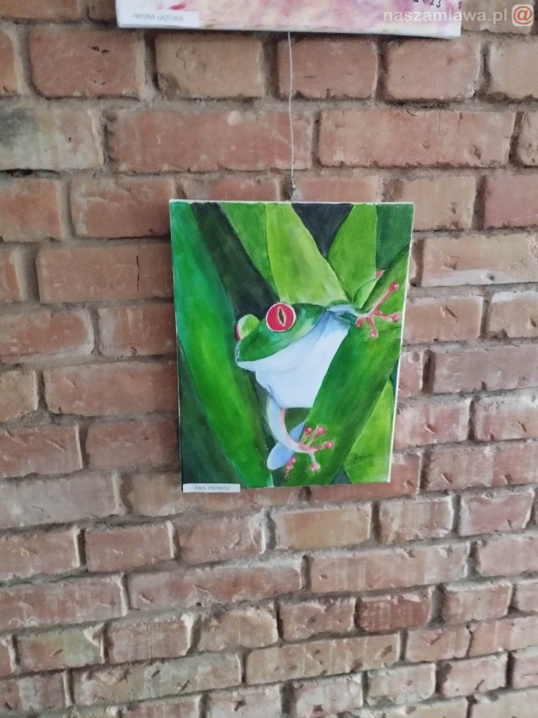 Wernisaż wystawy prac uczestników zajęć z Joanną Rodowicz