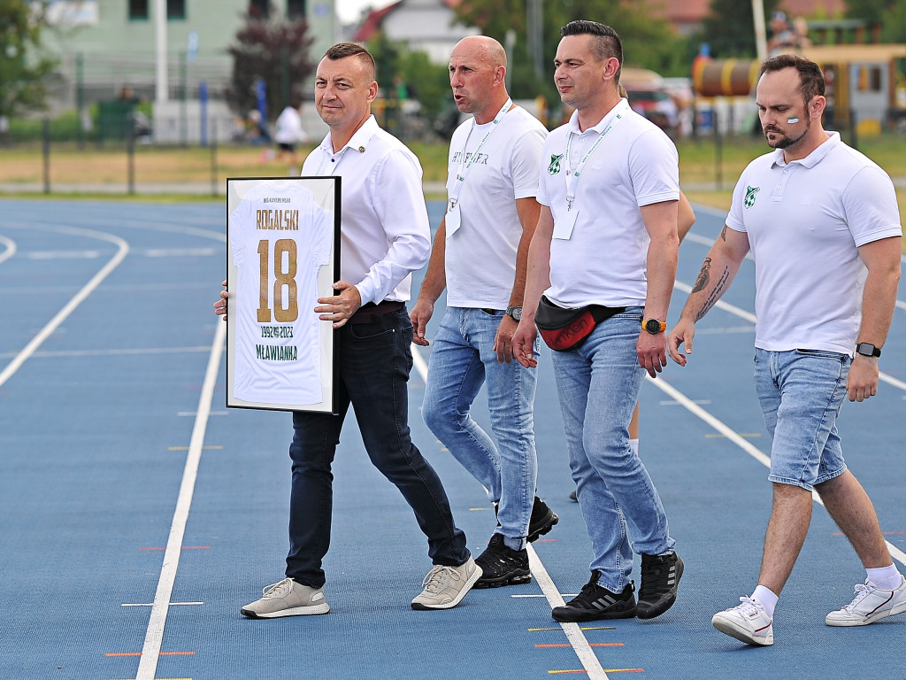 Korona dla Mateusza. Pożegnanie Rogala