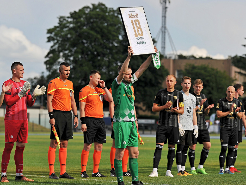 Korona dla Mateusza. Pożegnanie Rogala