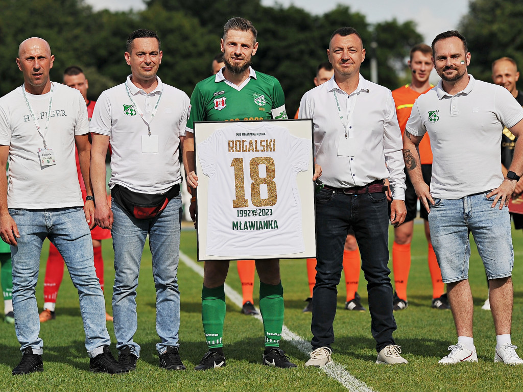 Korona dla Mateusza. Pożegnanie Rogala