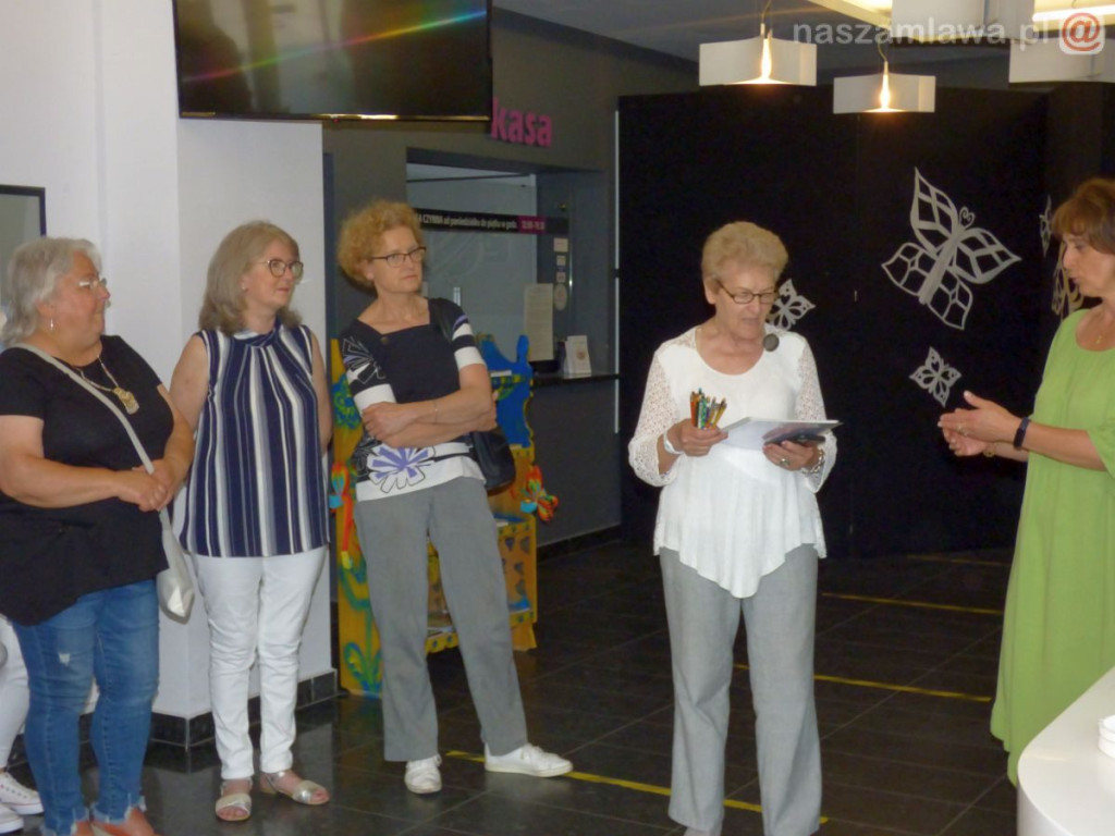 Wernisaż wystawy prac pod kierunkiem Joanny Rodowicz [ZDJĘCIA]