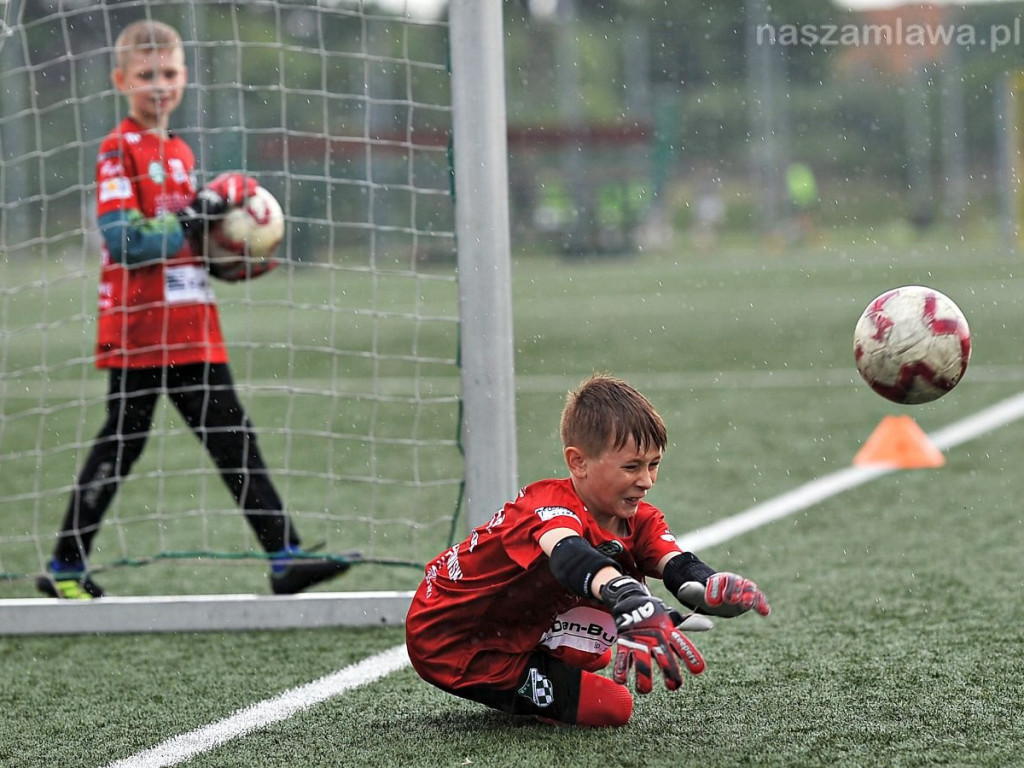 Batalia bramkarska Mławianki [ZDJĘCIA]