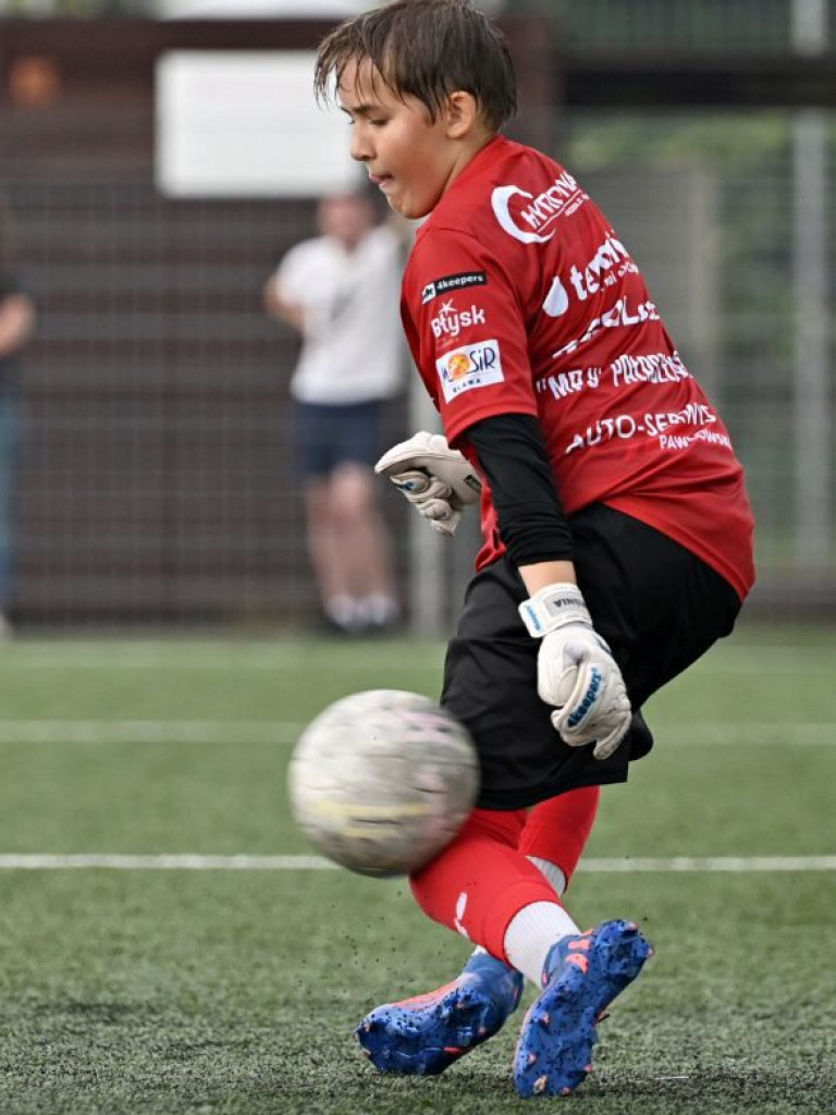 Batalia bramkarska Mławianki [ZDJĘCIA]