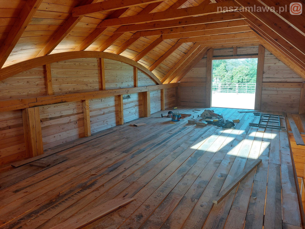 Prace przy Pokazowej Zagrodzie Żubrów [ZDJĘCIA]