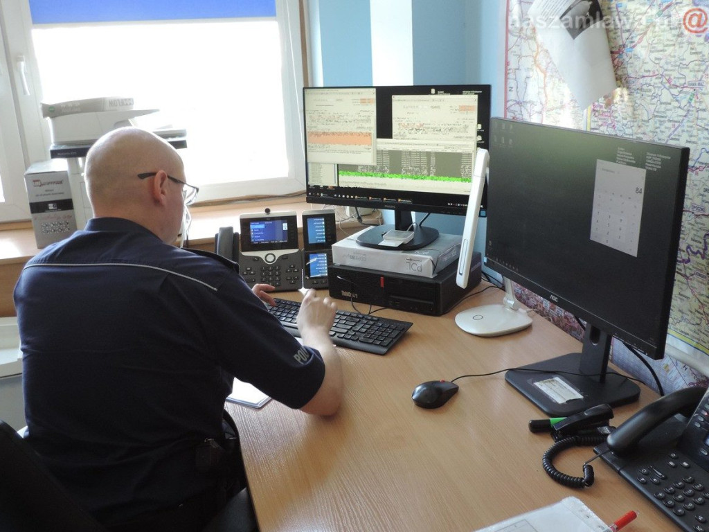 Najlepszy dyżurny z Mławy