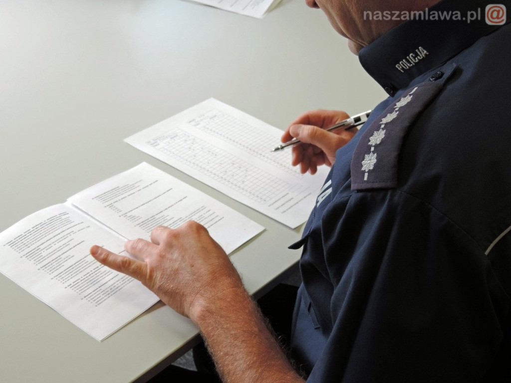 Najlepszy dyżurny z Mławy