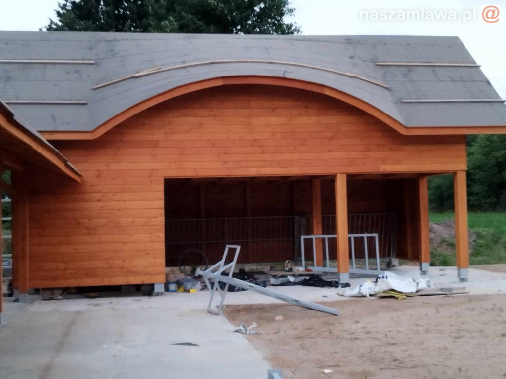 Zagroda żubrów na Krajewie [ZDJĘCIA]