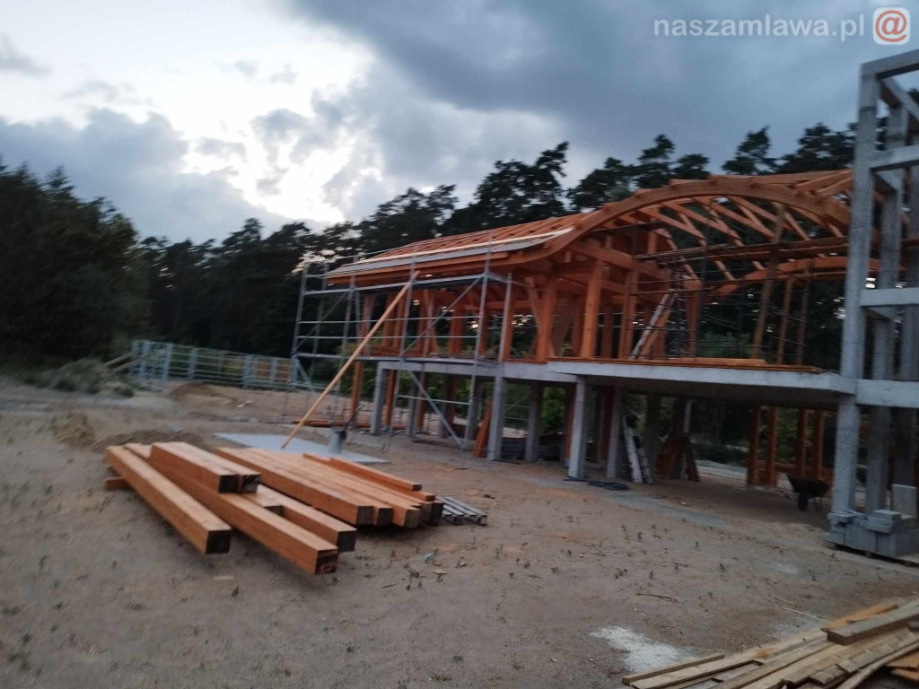 Zagroda żubrów na Krajewie [ZDJĘCIA]