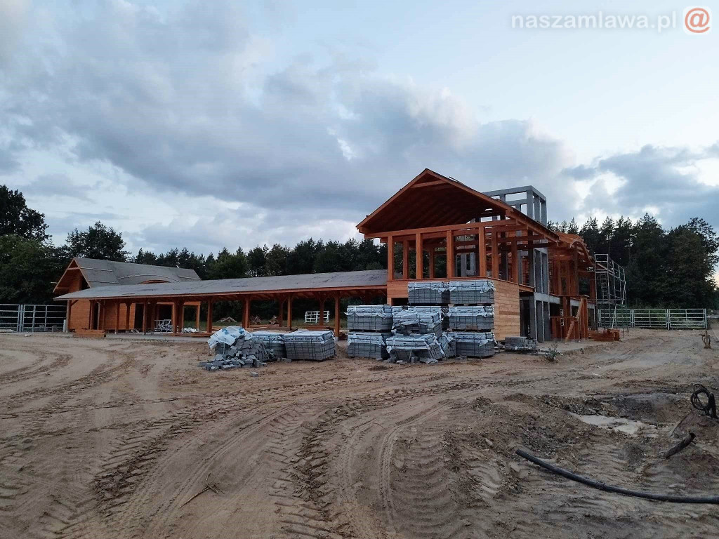 Zagroda żubrów na Krajewie [ZDJĘCIA]