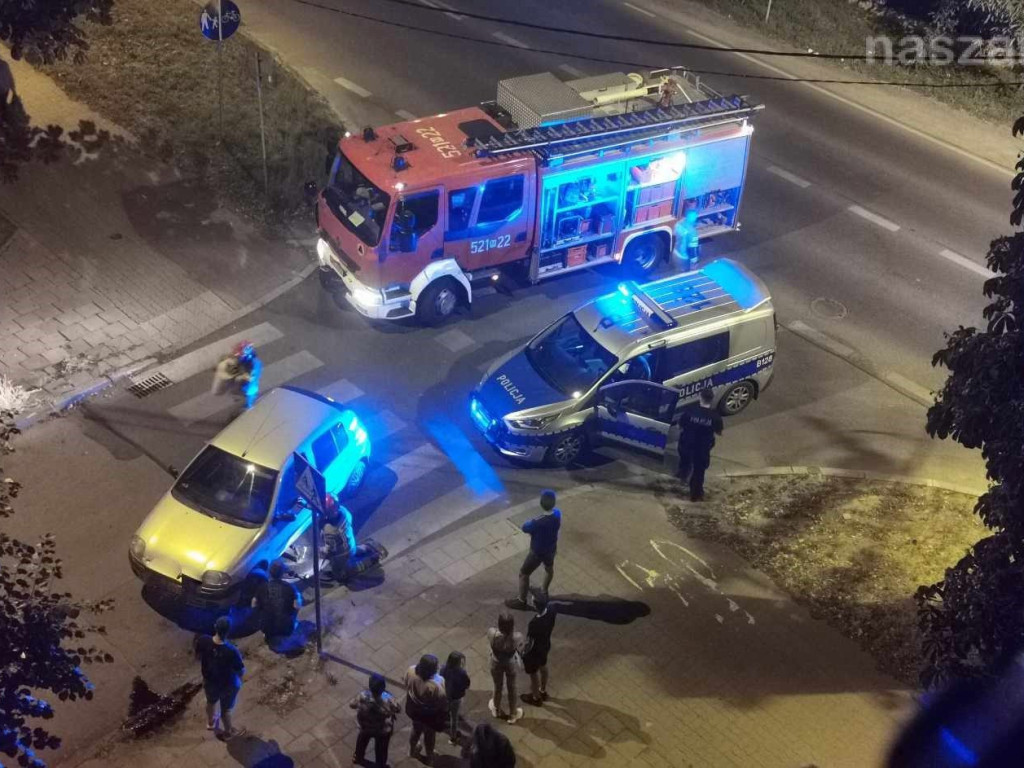 Incydent z hulajnogą na Piłsudskiego. Krzyczał, żeby nie wzywać policji [AKTUALIZACJA]