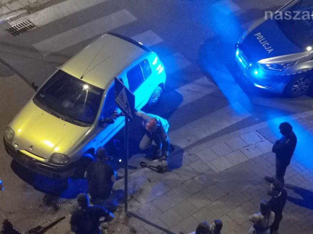 Incydent z hulajnogą na Piłsudskiego. Krzyczał, żeby nie wzywać policji [AKTUALIZACJA]