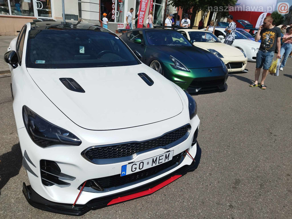 Dni Mławy 2023. Zlot samochodów tuningowanych [ZDJĘCIA]