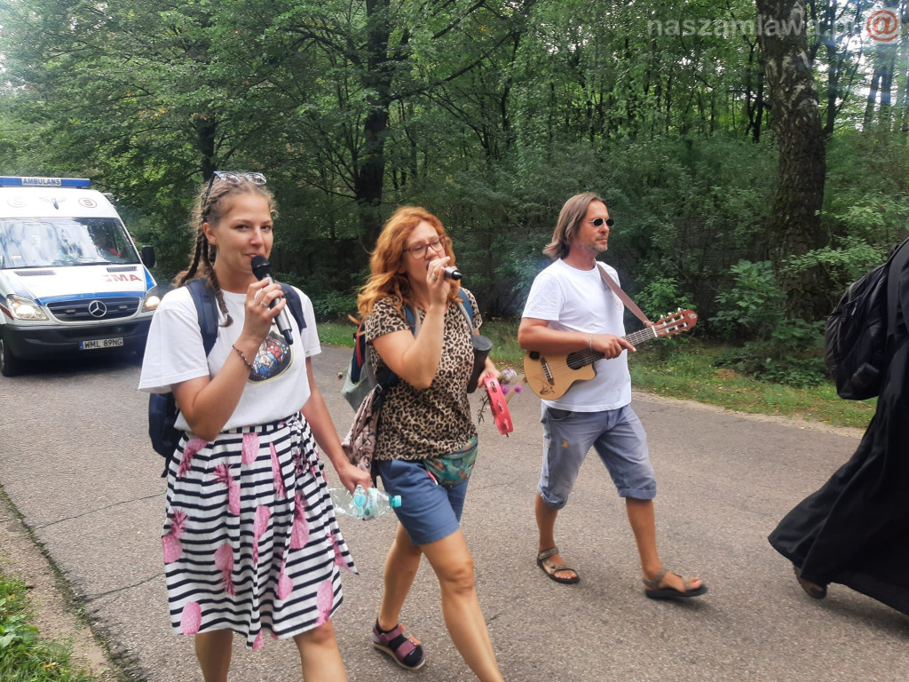 Grupa Miedziana dołączyła do Pieszej Pielgrzymki Płockiej na Jasną Górę 