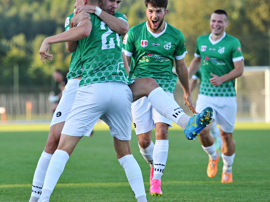 Pierwsza wygrana Mławianki. Cudne okienko Hrebena