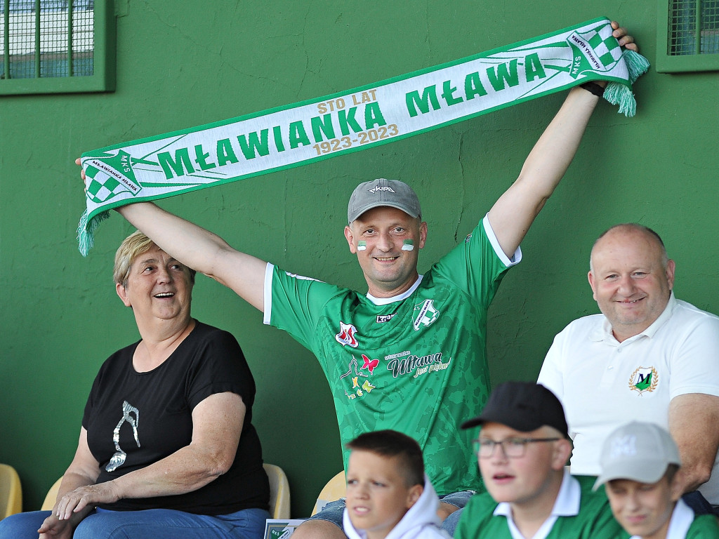 Pierwsza wygrana Mławianki. Cudne okienko Hrebena