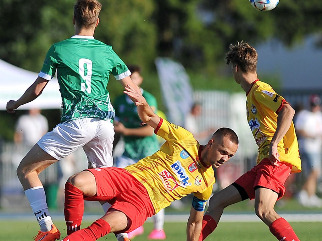 Pierwsza wygrana Mławianki. Cudne okienko Hrebena