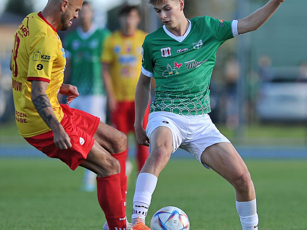 Pierwsza wygrana Mławianki. Cudne okienko Hrebena