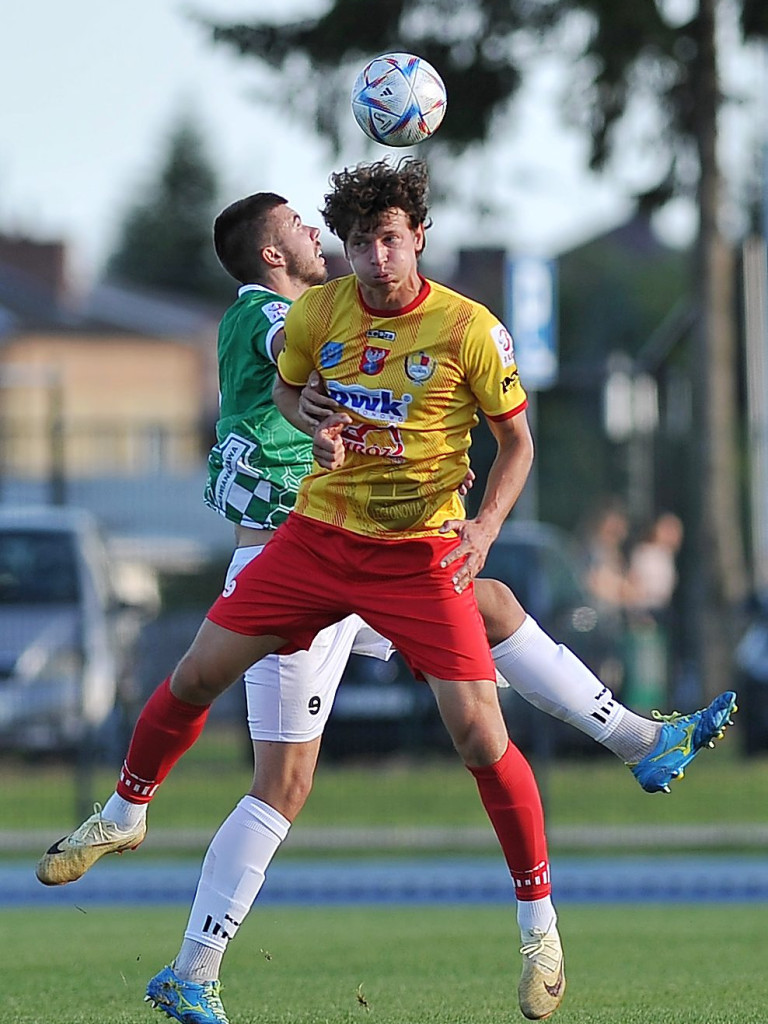 Pierwsza wygrana Mławianki. Cudne okienko Hrebena