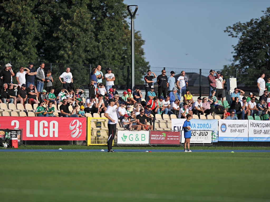 Pierwsza wygrana Mławianki. Cudne okienko Hrebena