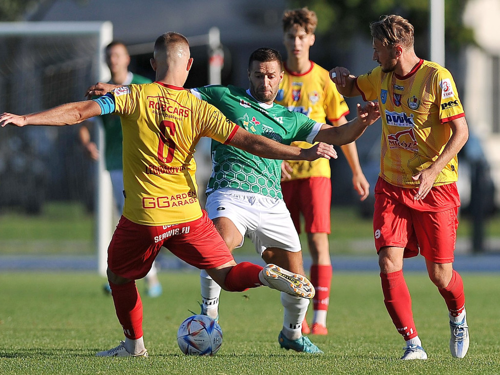 Pierwsza wygrana Mławianki. Cudne okienko Hrebena