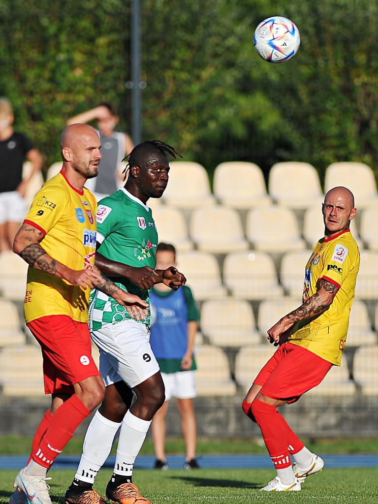 Pierwsza wygrana Mławianki. Cudne okienko Hrebena