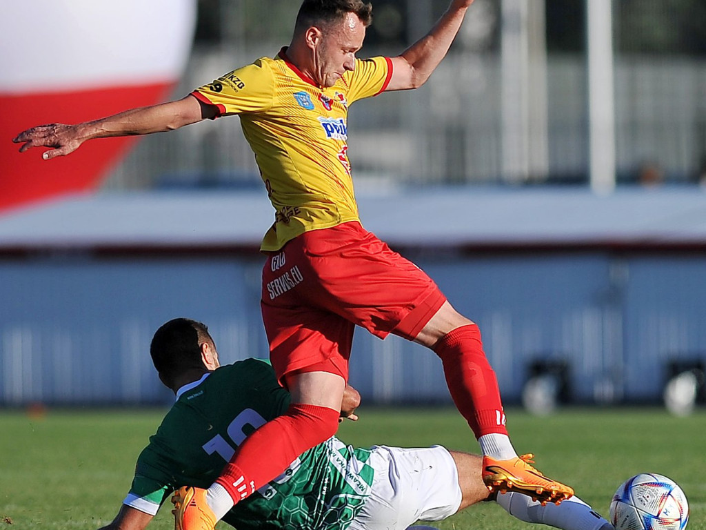 Pierwsza wygrana Mławianki. Cudne okienko Hrebena