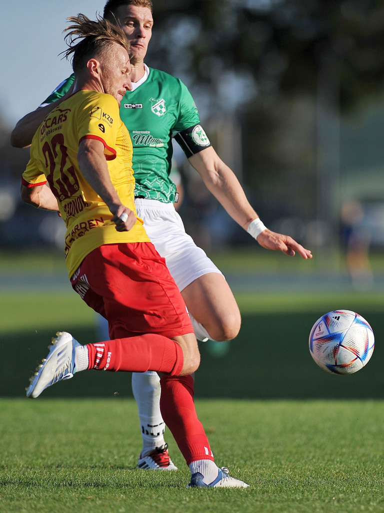 Pierwsza wygrana Mławianki. Cudne okienko Hrebena