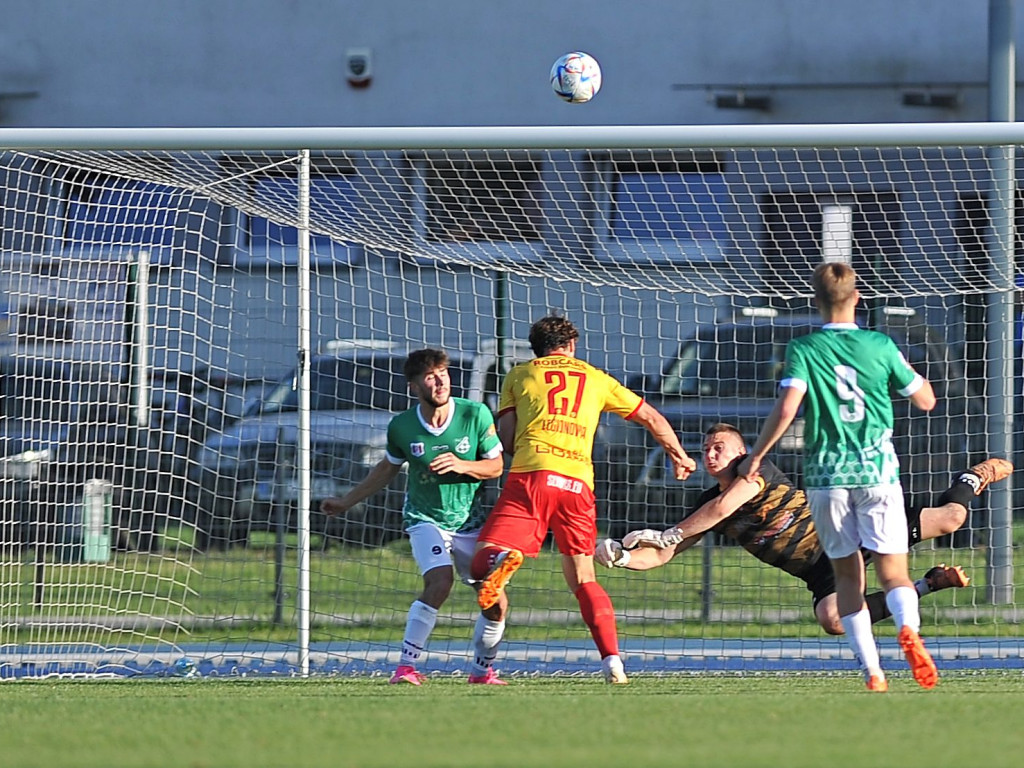 Pierwsza wygrana Mławianki. Cudne okienko Hrebena