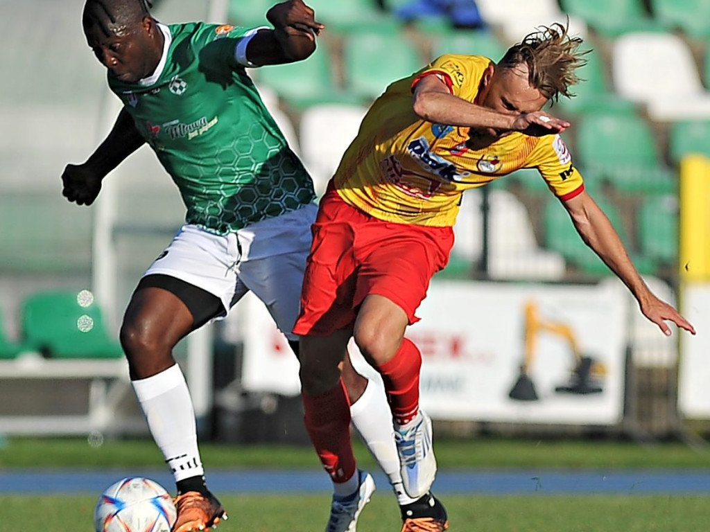 Pierwsza wygrana Mławianki. Cudne okienko Hrebena