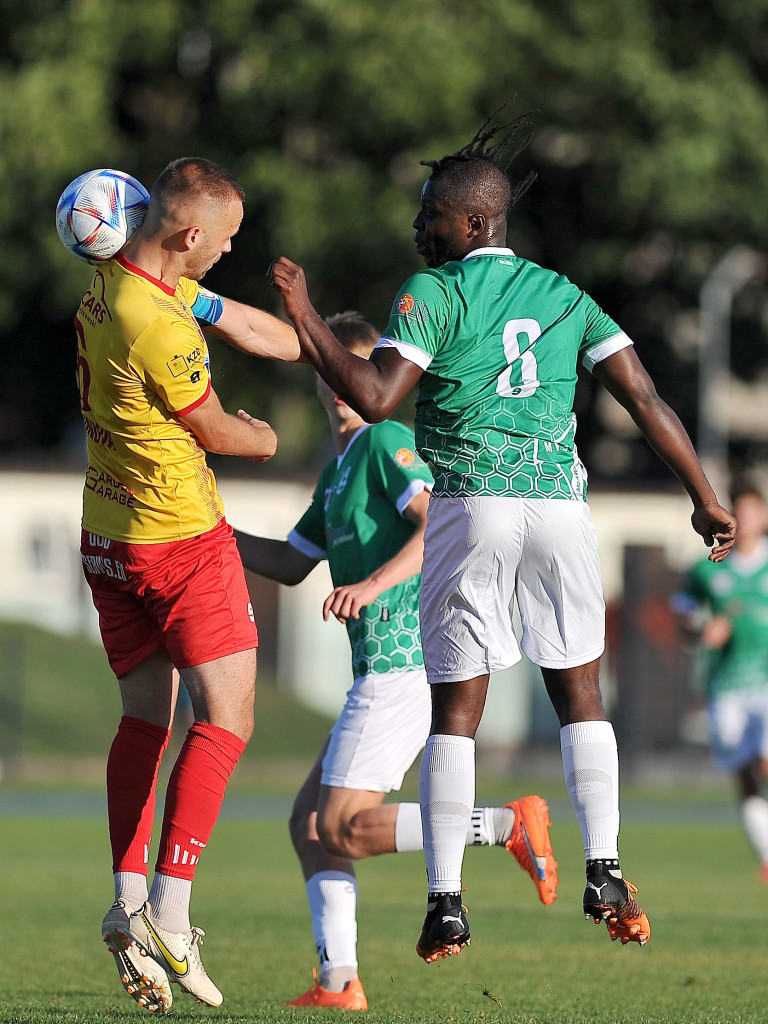 Pierwsza wygrana Mławianki. Cudne okienko Hrebena