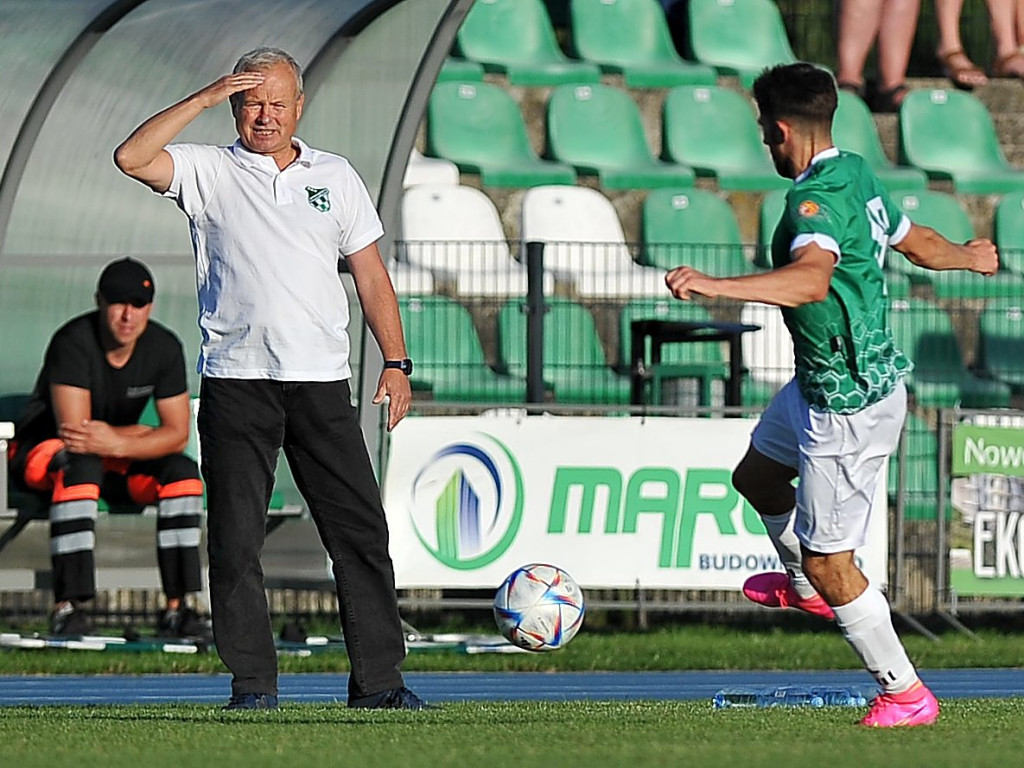 Pierwsza wygrana Mławianki. Cudne okienko Hrebena