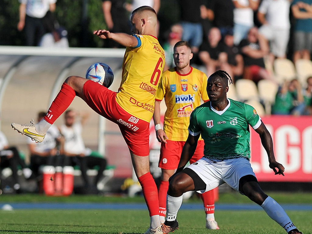 Pierwsza wygrana Mławianki. Cudne okienko Hrebena