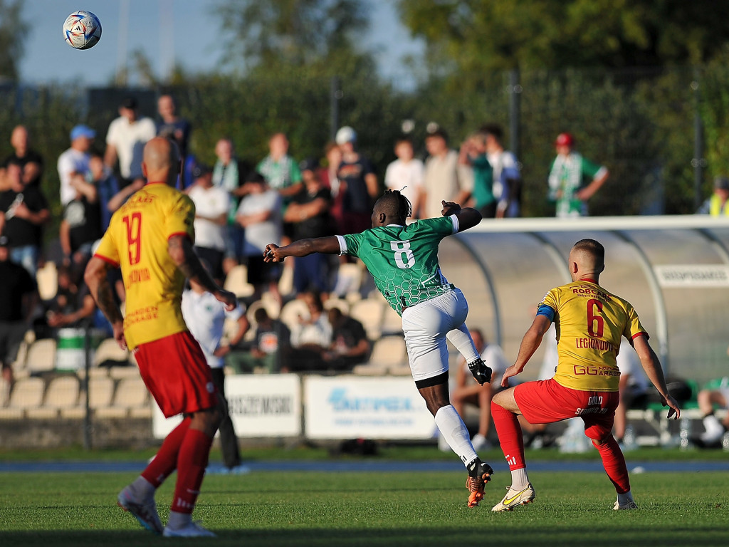 Pierwsza wygrana Mławianki. Cudne okienko Hrebena