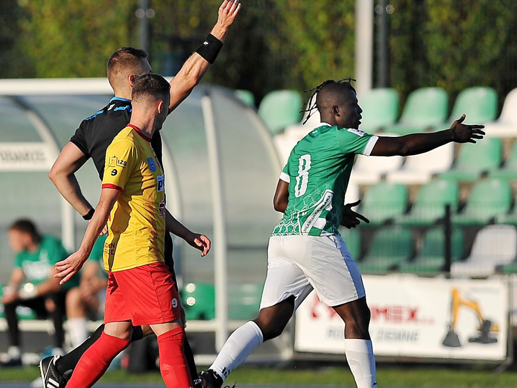 Pierwsza wygrana Mławianki. Cudne okienko Hrebena