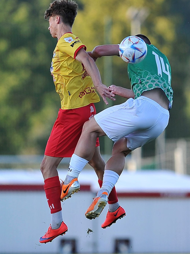 Pierwsza wygrana Mławianki. Cudne okienko Hrebena