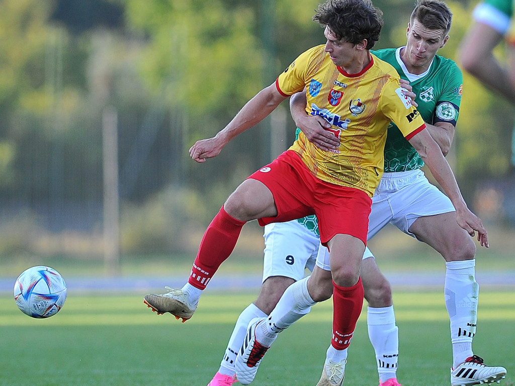 Pierwsza wygrana Mławianki. Cudne okienko Hrebena