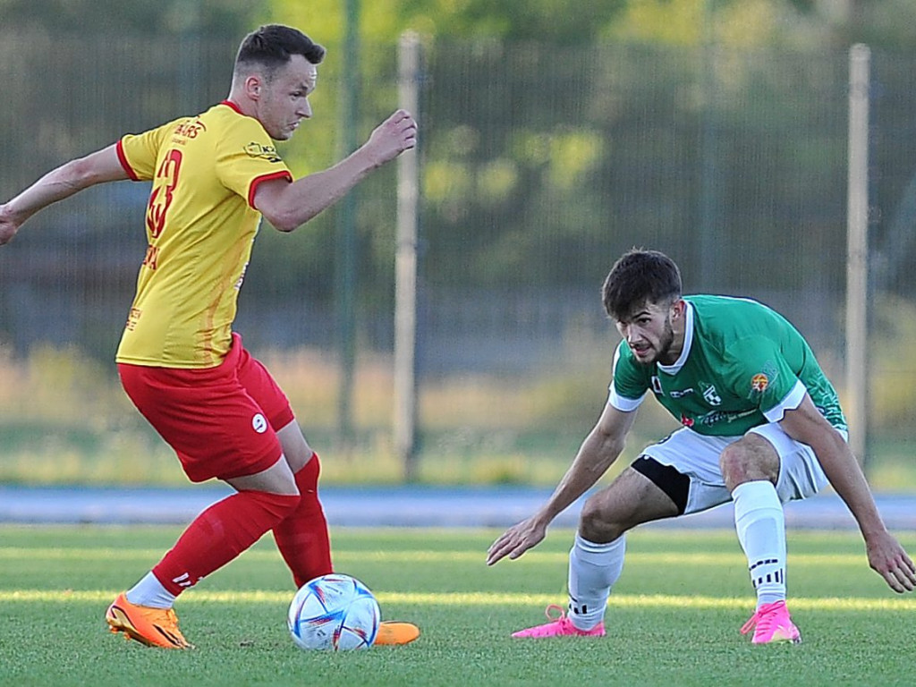 Pierwsza wygrana Mławianki. Cudne okienko Hrebena