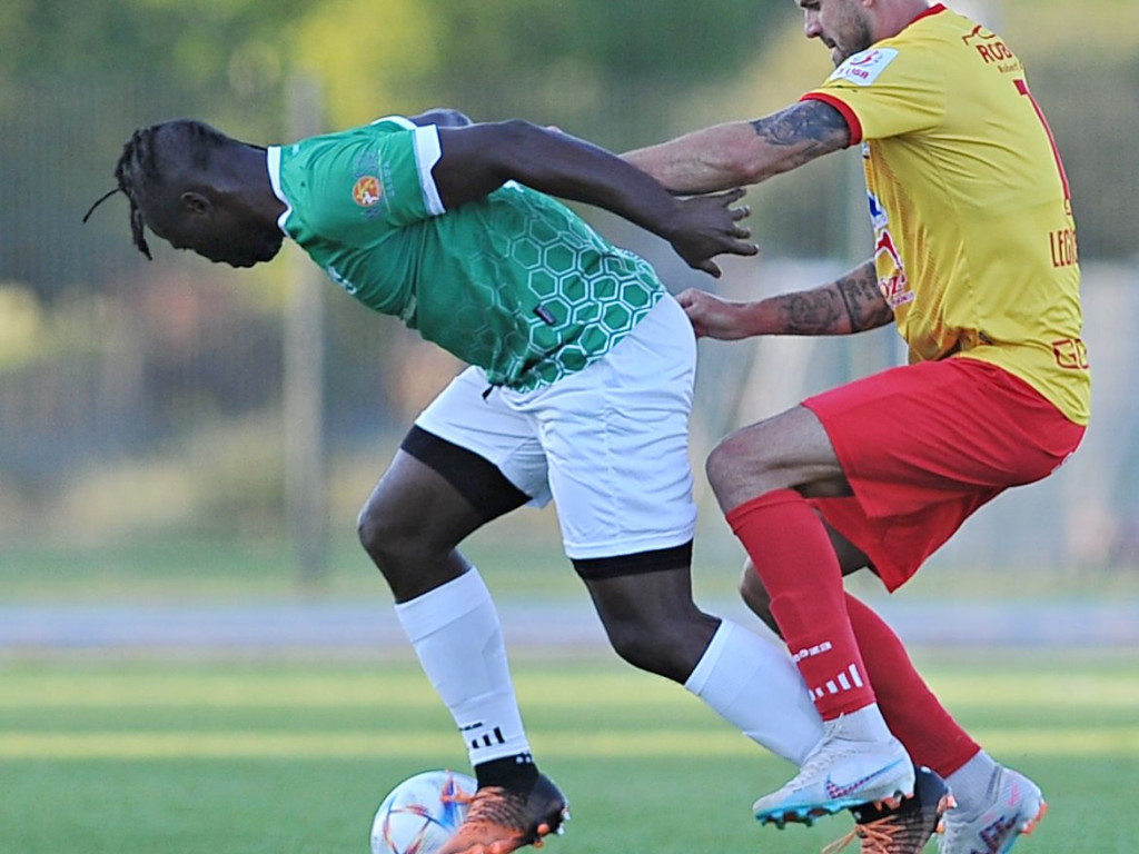 Pierwsza wygrana Mławianki. Cudne okienko Hrebena