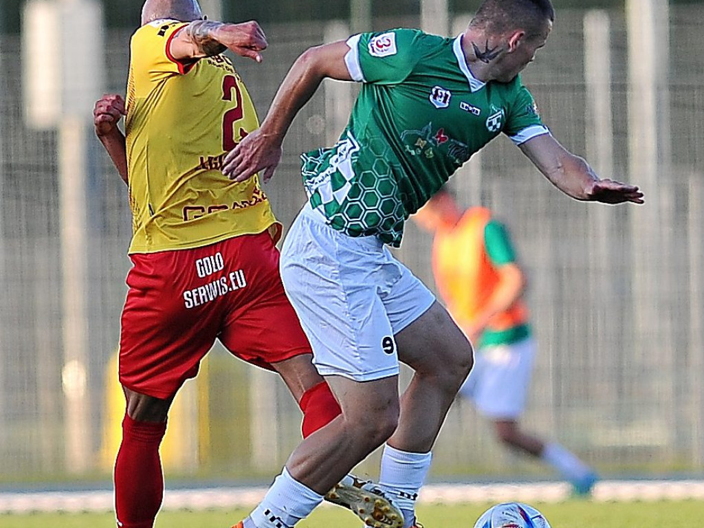 Pierwsza wygrana Mławianki. Cudne okienko Hrebena