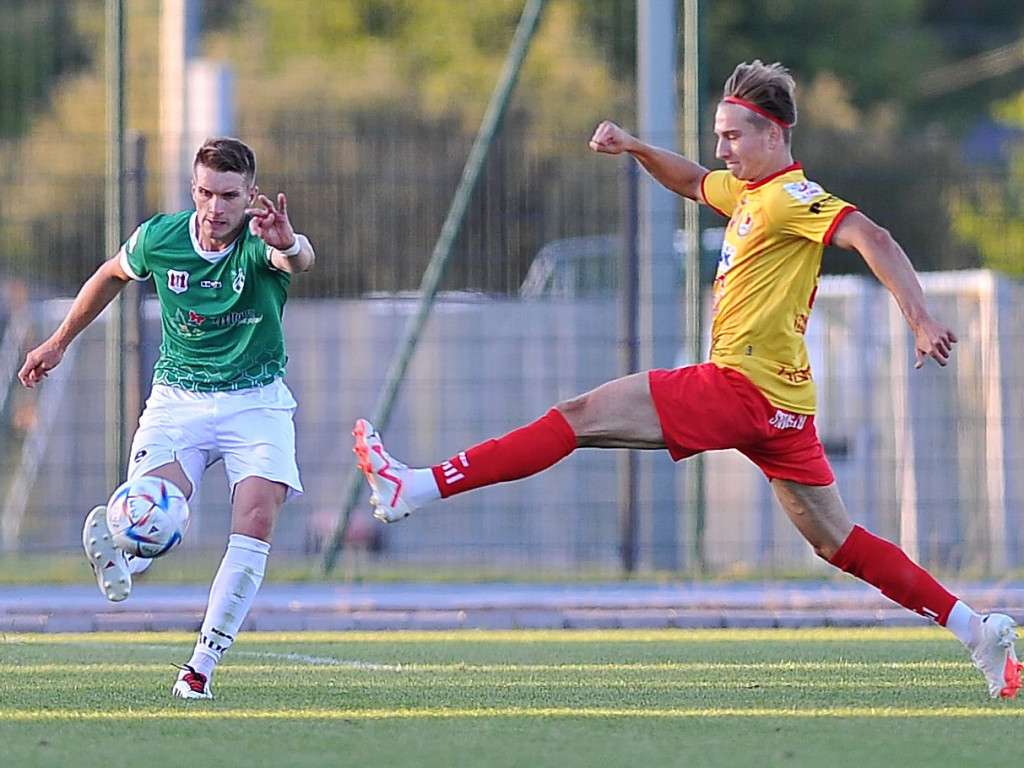 Pierwsza wygrana Mławianki. Cudne okienko Hrebena