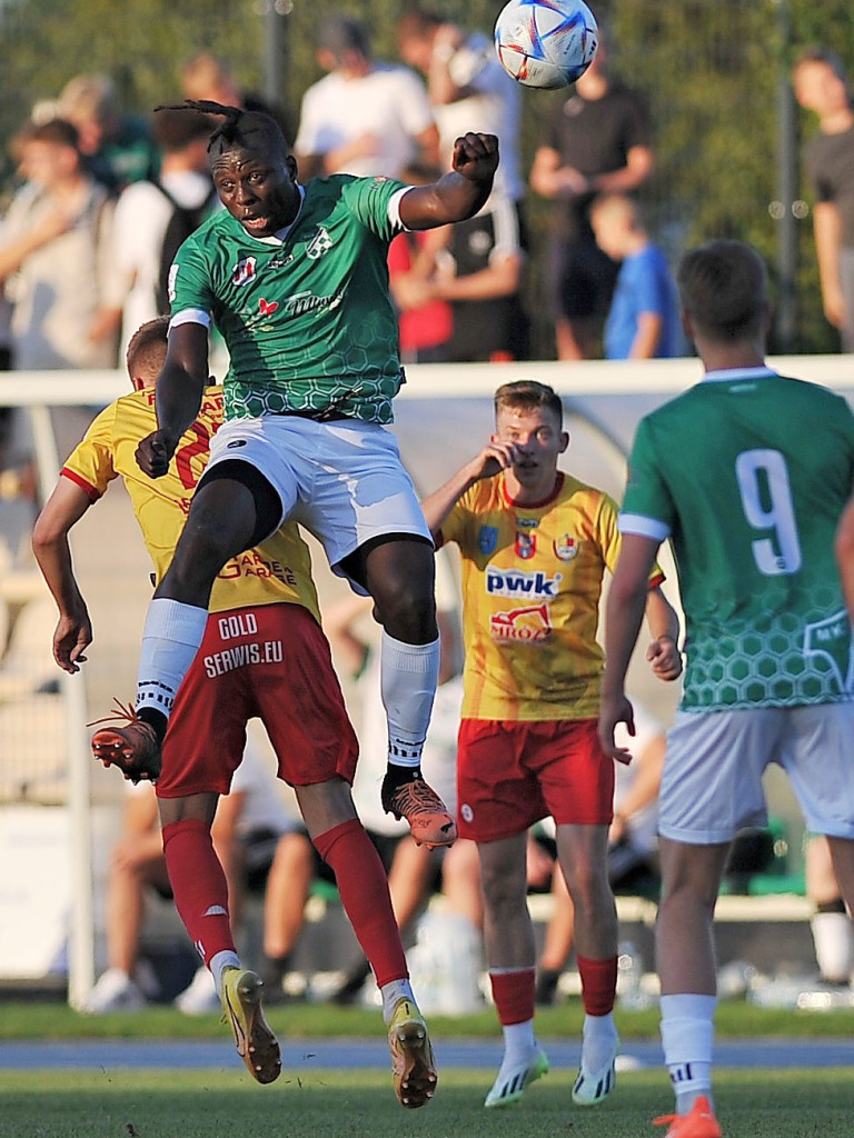 Pierwsza wygrana Mławianki. Cudne okienko Hrebena